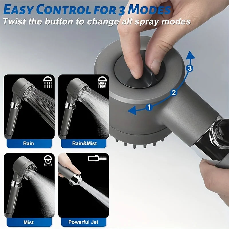 AquaBoost Pro™ – The Power of a Spa in Your Shower