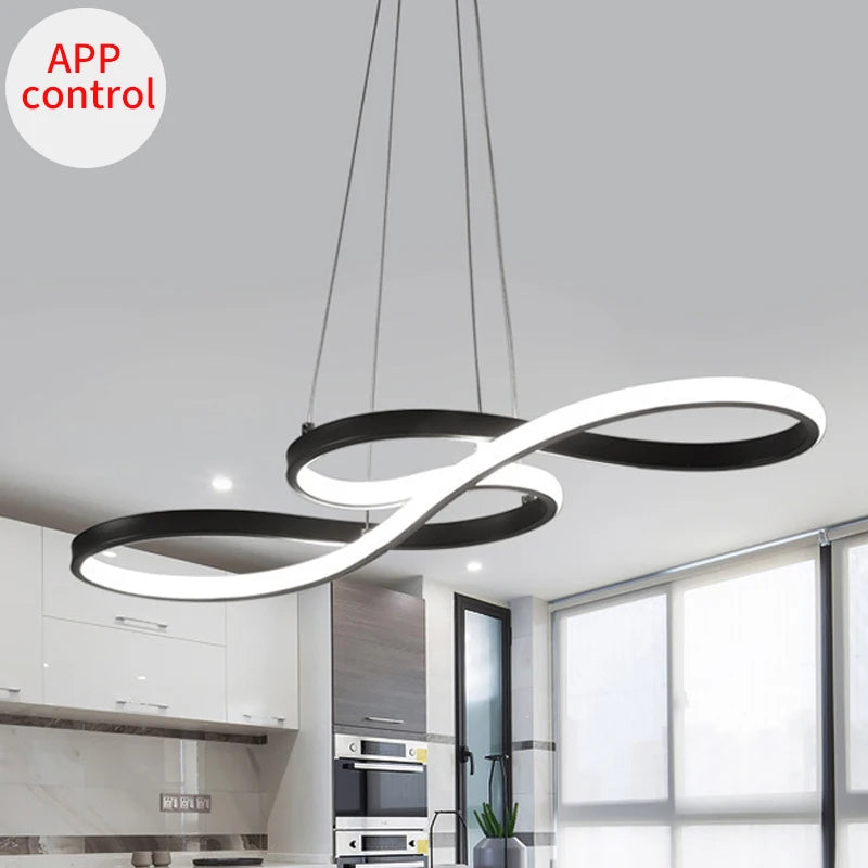 Lysa Loft – Elegant Nordic LED Hanging Lamp