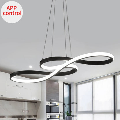Lysa Loft – Elegant Nordic LED Hanging Lamp