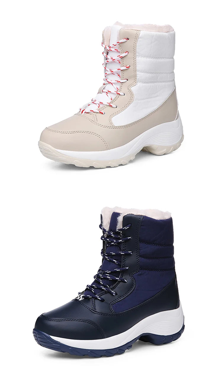 SnowEase Platform Boots