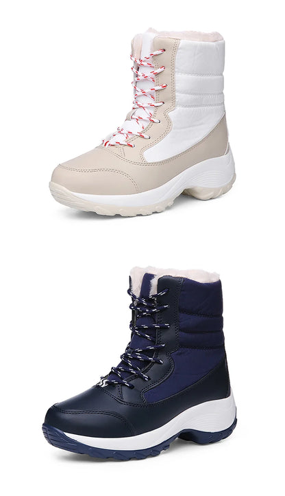 SnowEase Platform Boots
