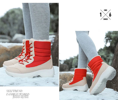 SnowEase Platform Boots