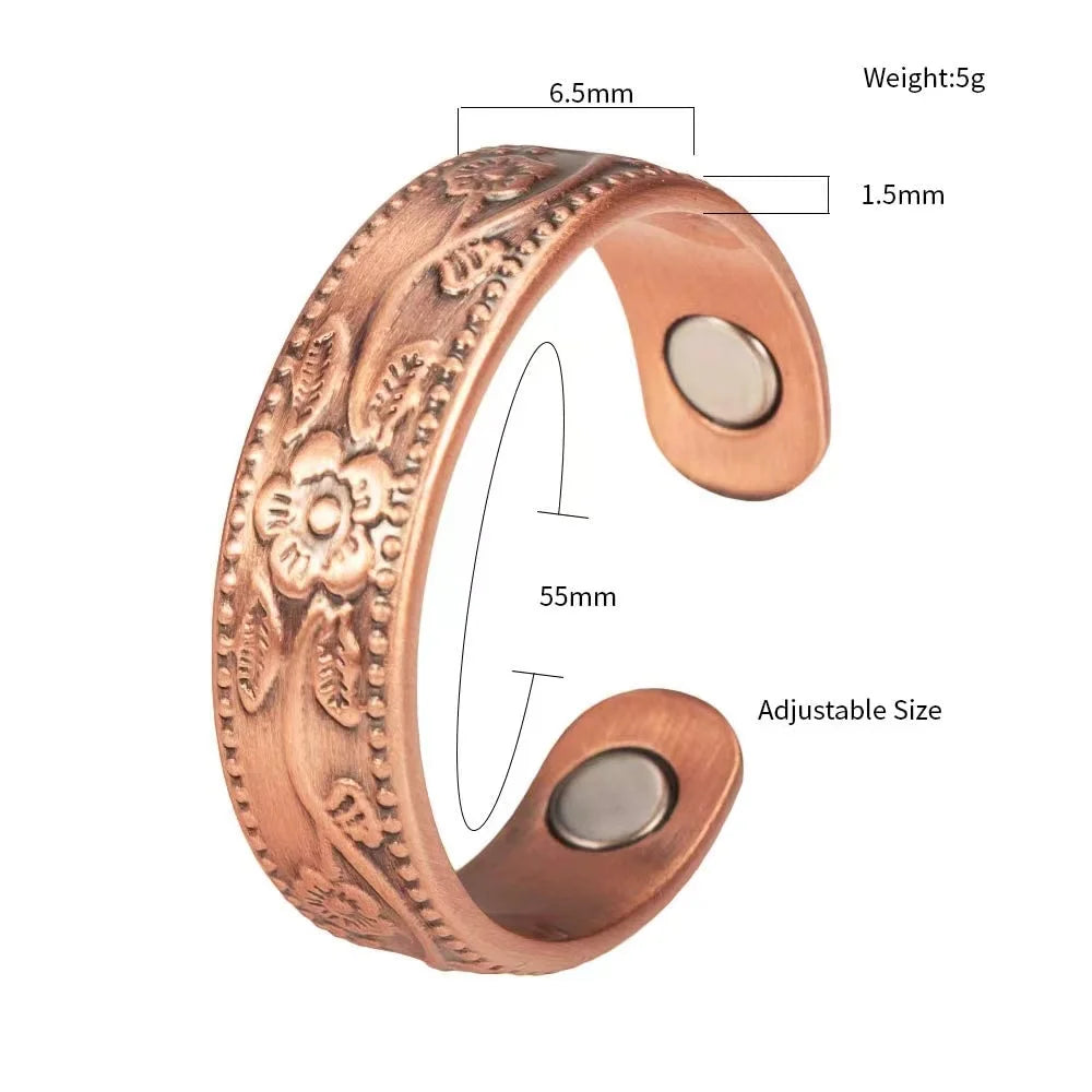 CopperGlow Magnetic Ring