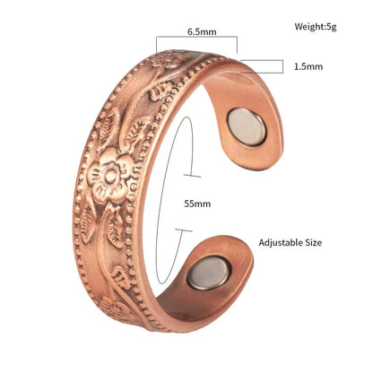 CopperGlow Magnetic Ring