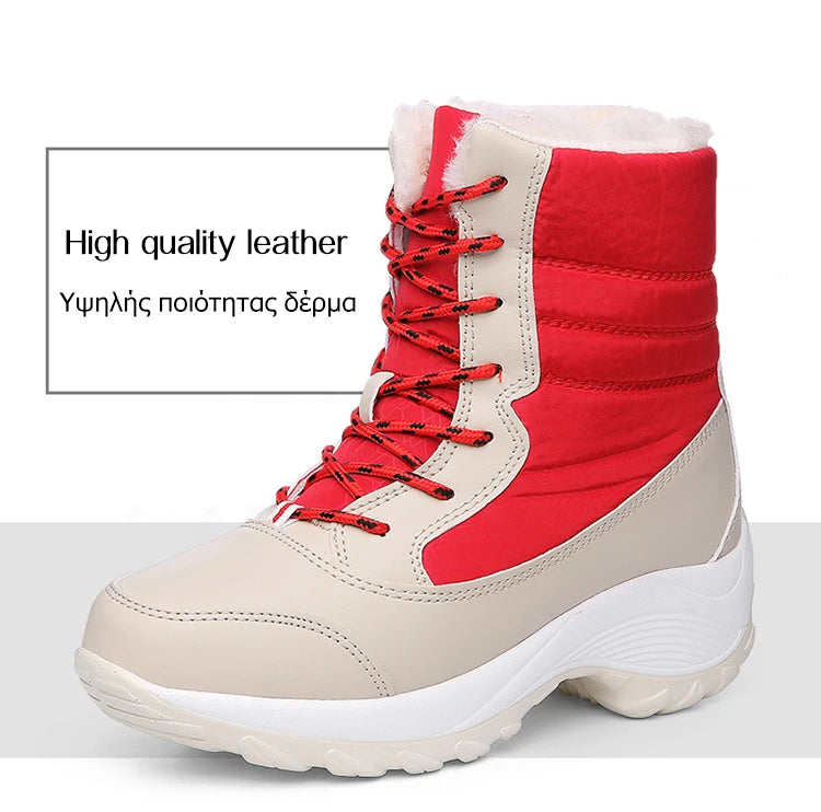SnowEase Platform Boots