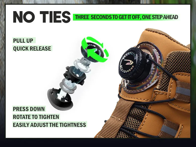 Fortress Steel Toe Boots