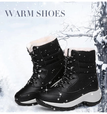 SnowEase Platform Boots