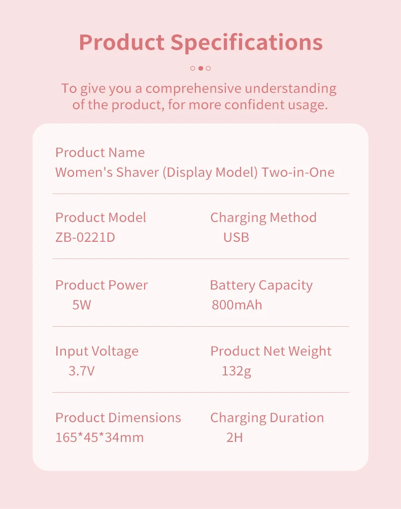 AquaGlide Bikini Shaver