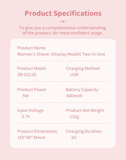 AquaGlide Bikini Shaver