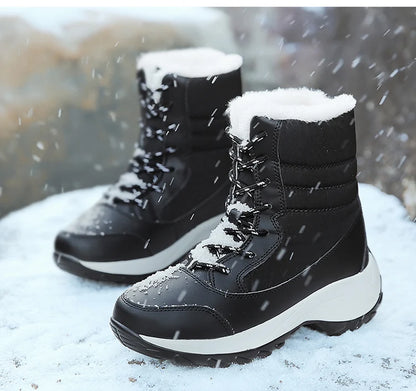 SnowEase Platform Boots