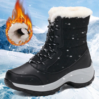 SnowEase Platform Boots