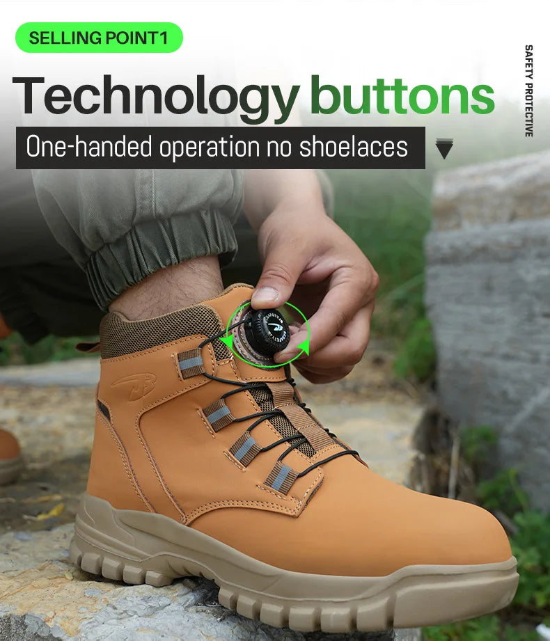 Fortress Steel Toe Boots