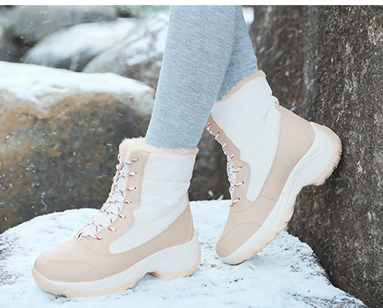 SnowEase Platform Boots