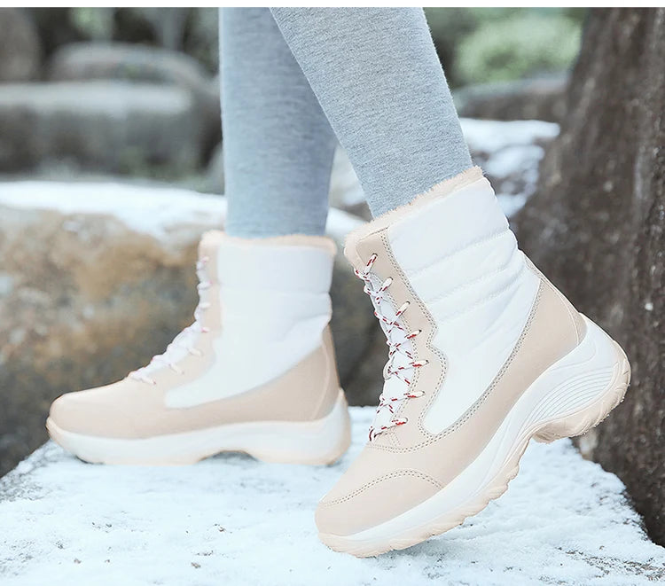 SnowEase Platform Boots