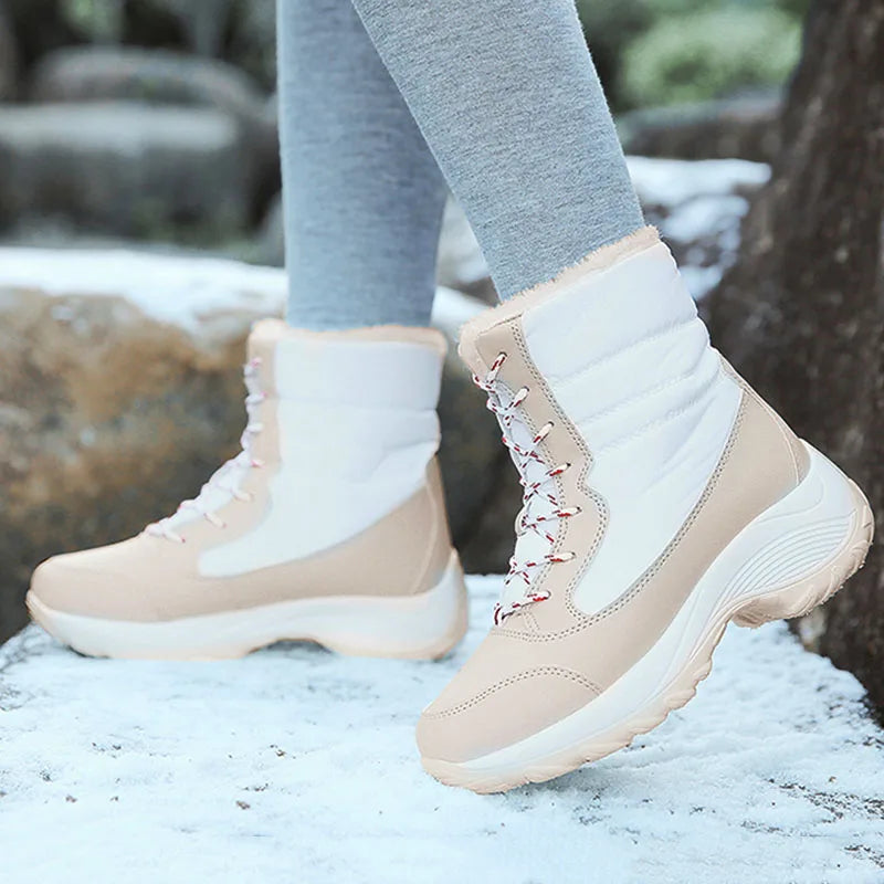 SnowEase Platform Boots
