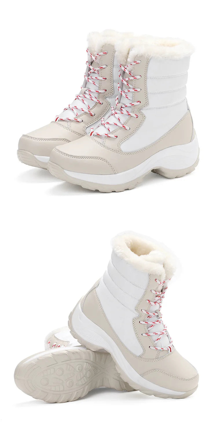 SnowEase Platform Boots