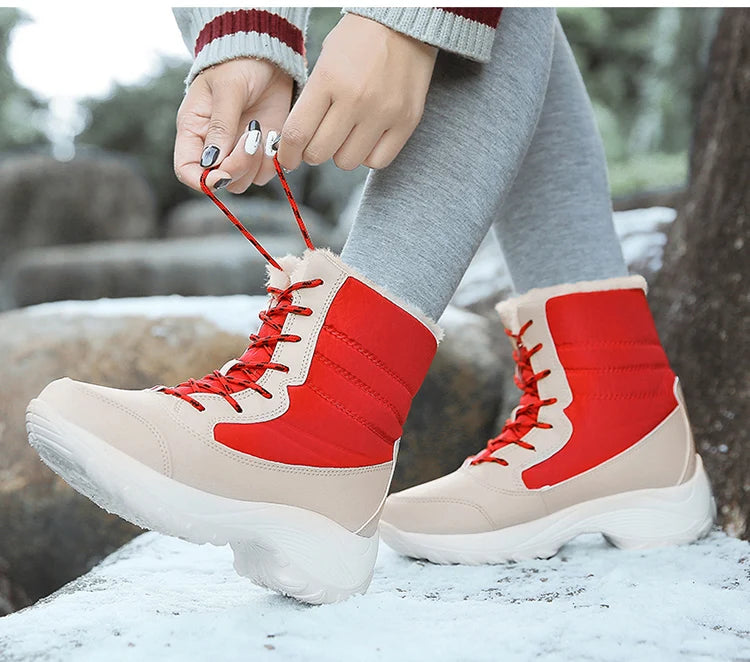 SnowEase Platform Boots