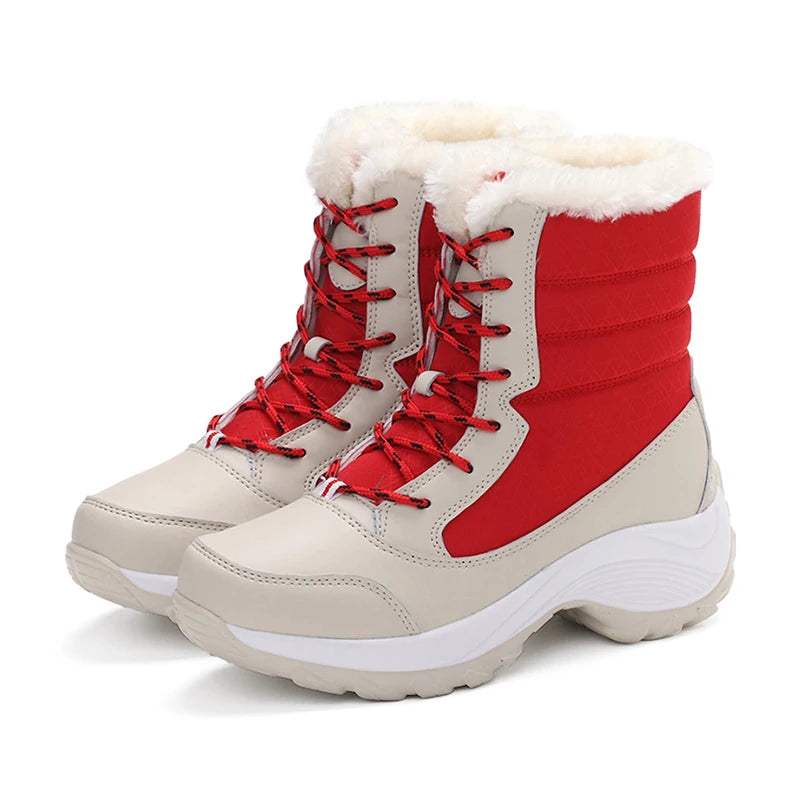 SnowEase Platform Boots
