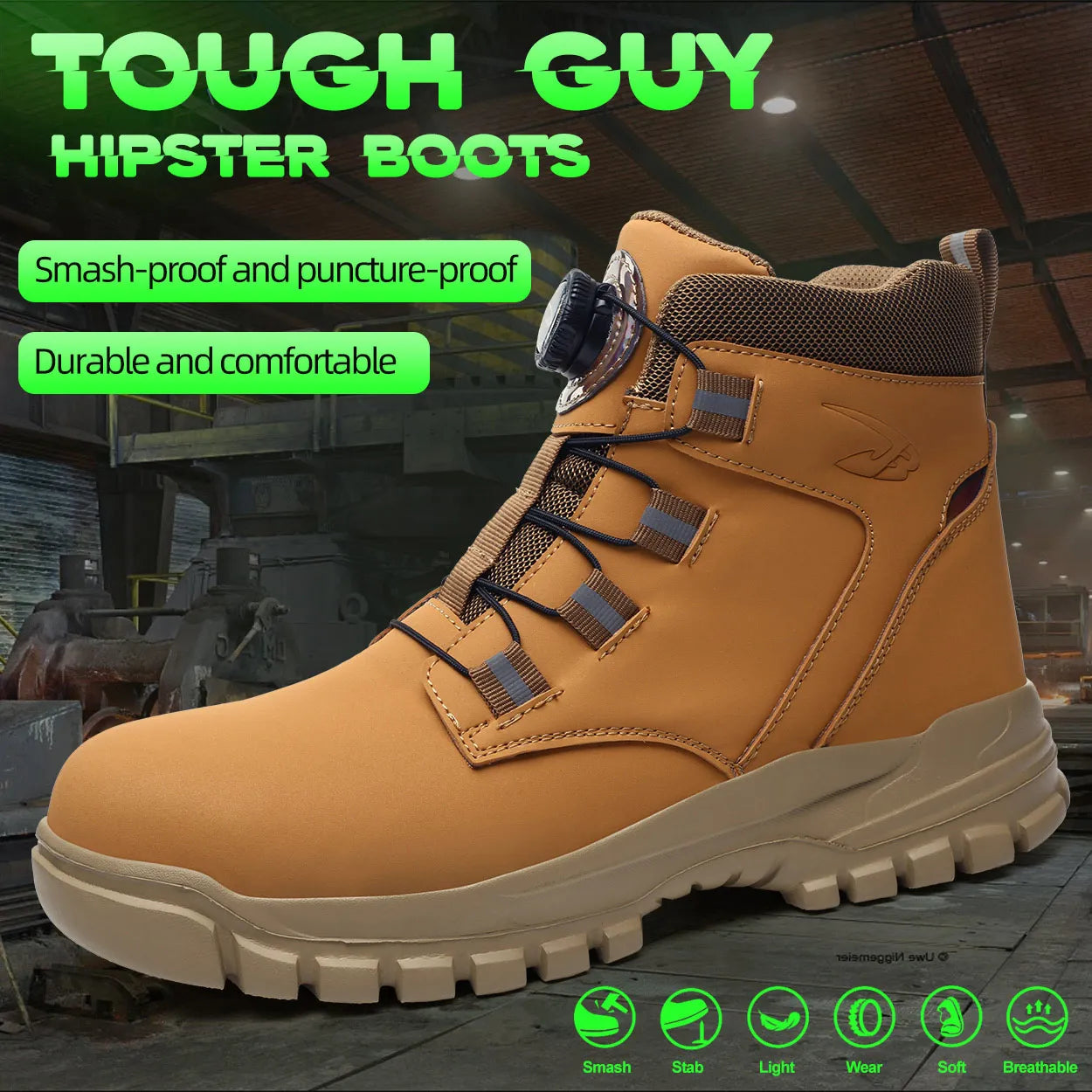 Fortress Steel Toe Boots
