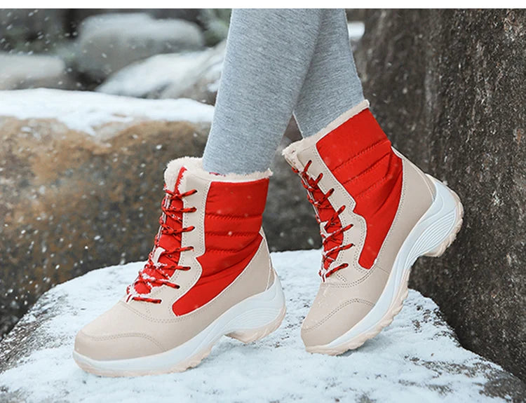 SnowEase Platform Boots