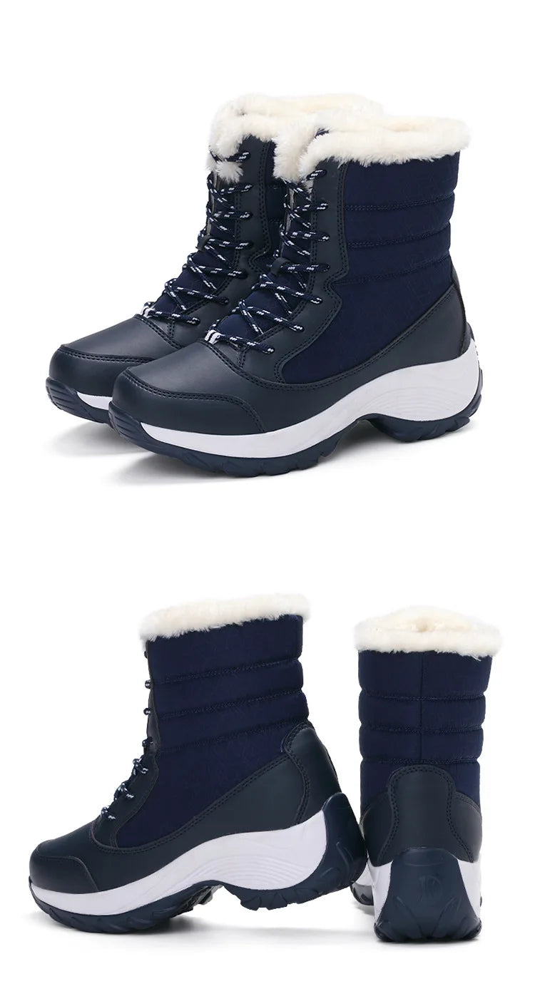 SnowEase Platform Boots