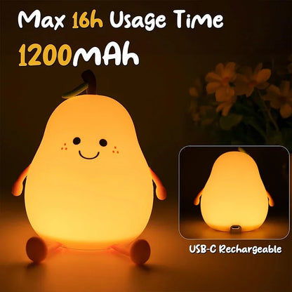 PearlyGlow Bedside Light
