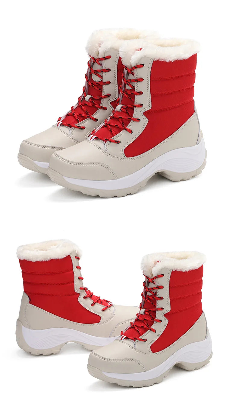 SnowEase Platform Boots