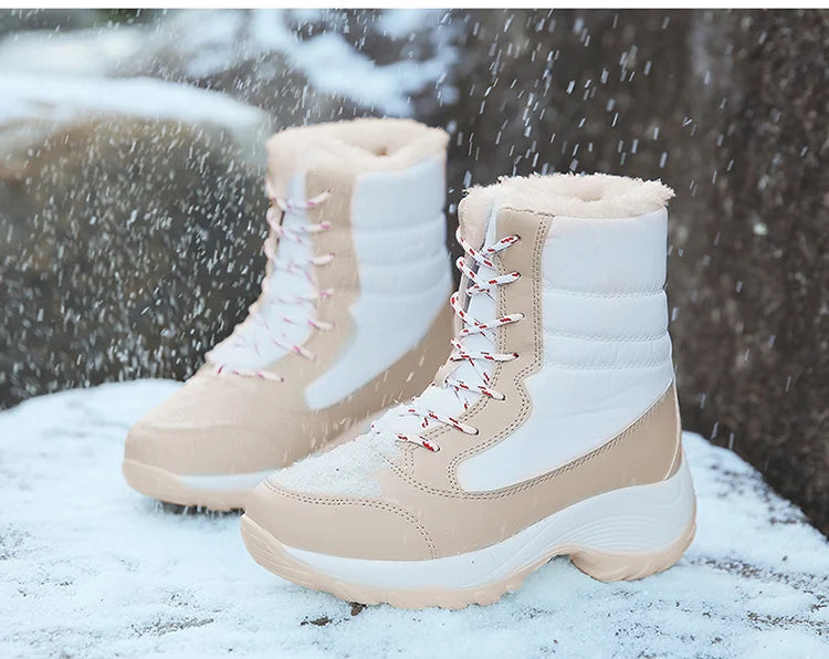 SnowEase Platform Boots