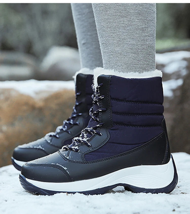 SnowEase Platform Boots