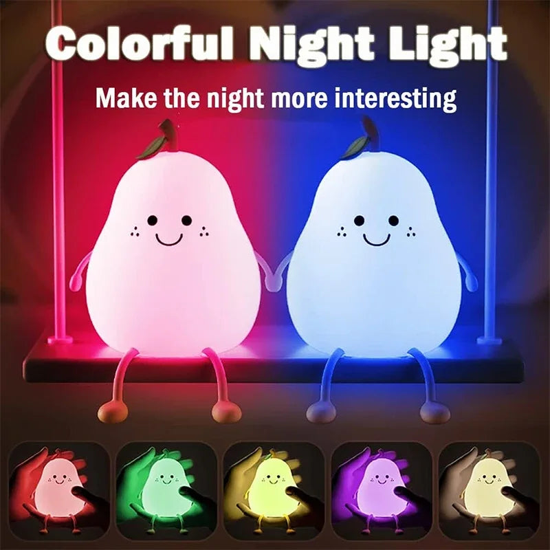 PearlyGlow Bedside Light
