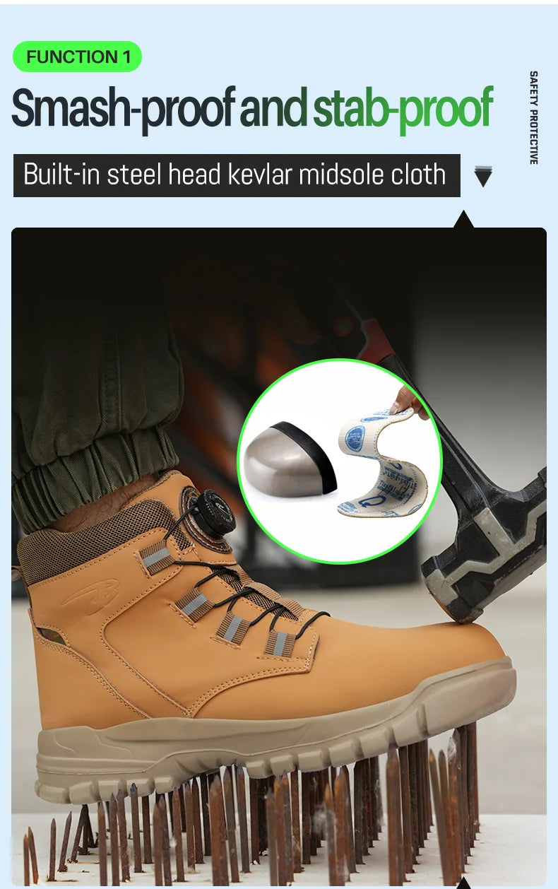 Fortress Steel Toe Boots