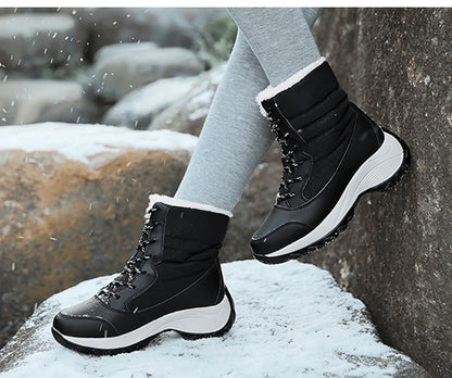 SnowEase Platform Boots