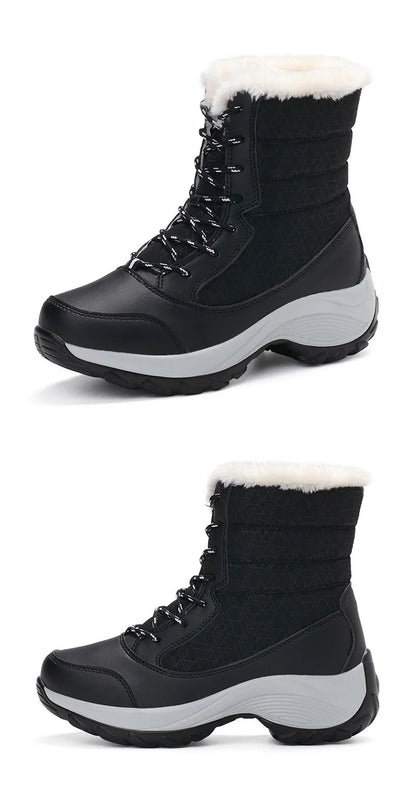 SnowEase Platform Boots